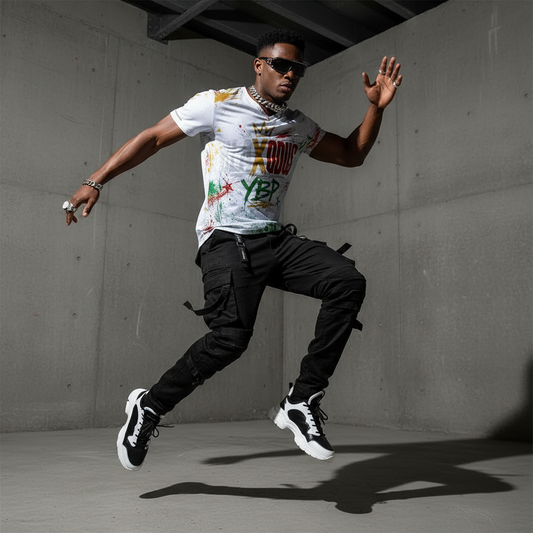 YBP Blaxodus Performance V-Neck T-Shirt