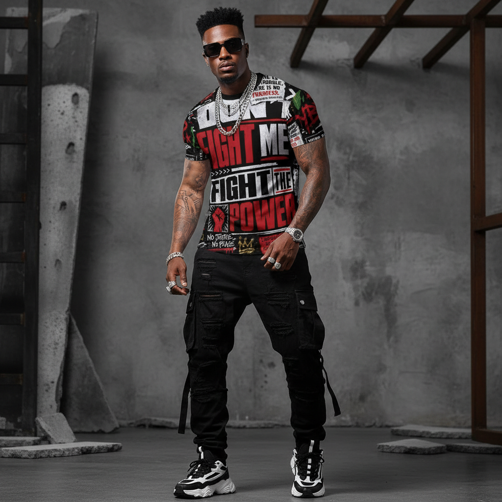 YBP Fight the Power Graphic T-Shirt
