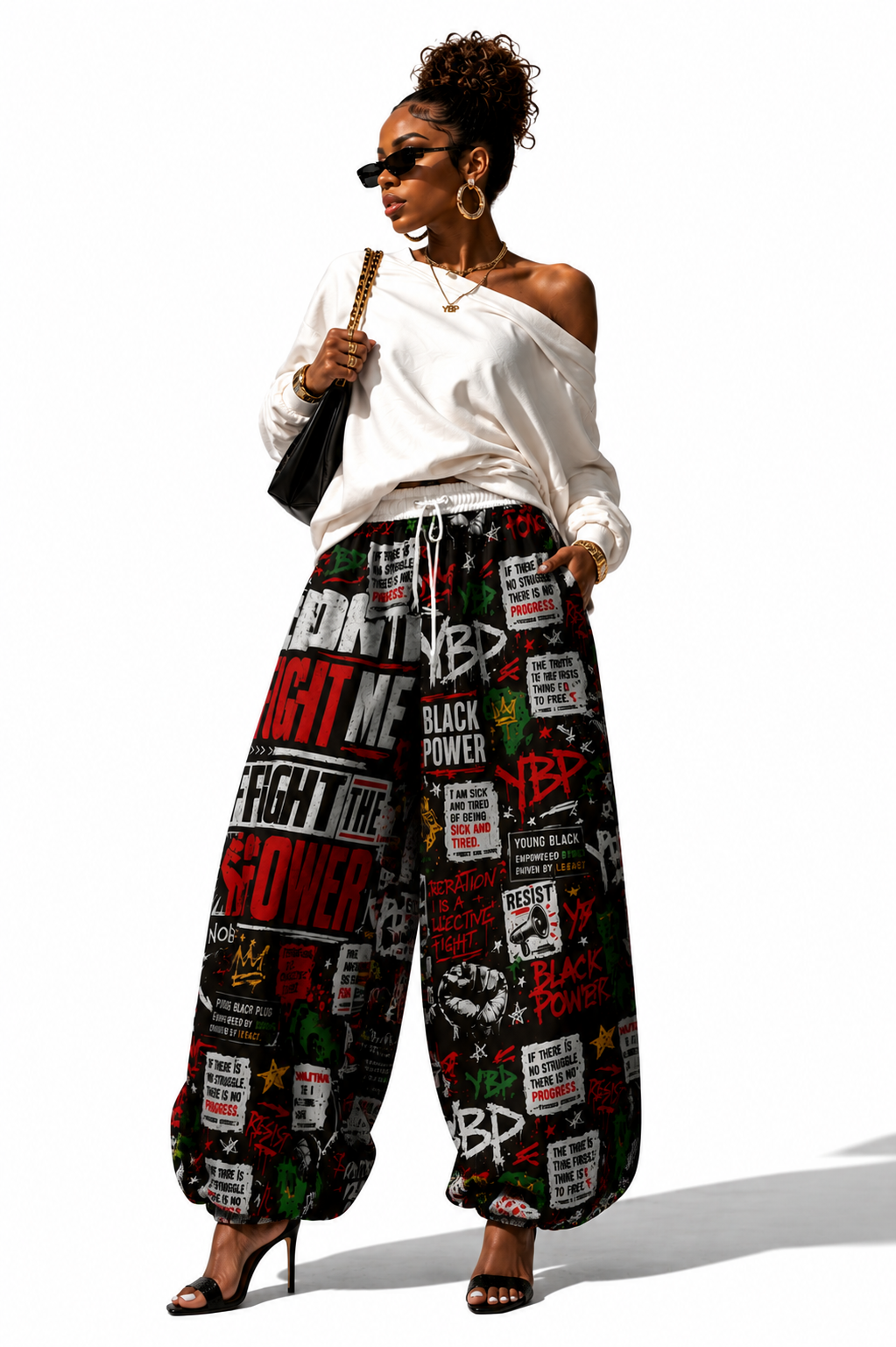 YBP "Fight the Power" Carrot Pants