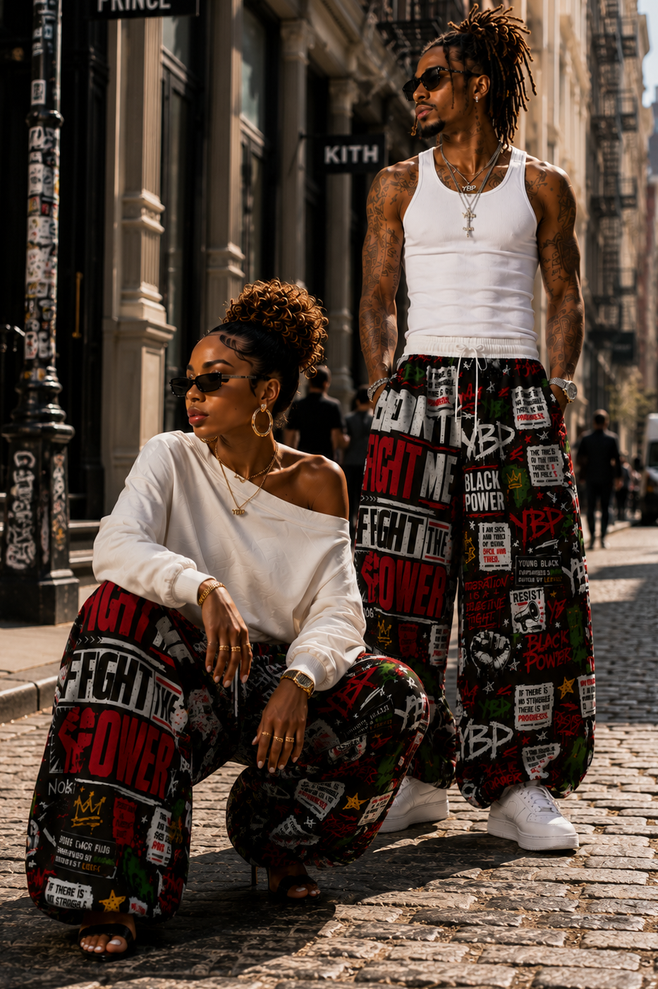 YBP "Fight the Power" Carrot Pants
