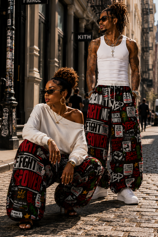YBP "Fight the Power" Carrot Pants