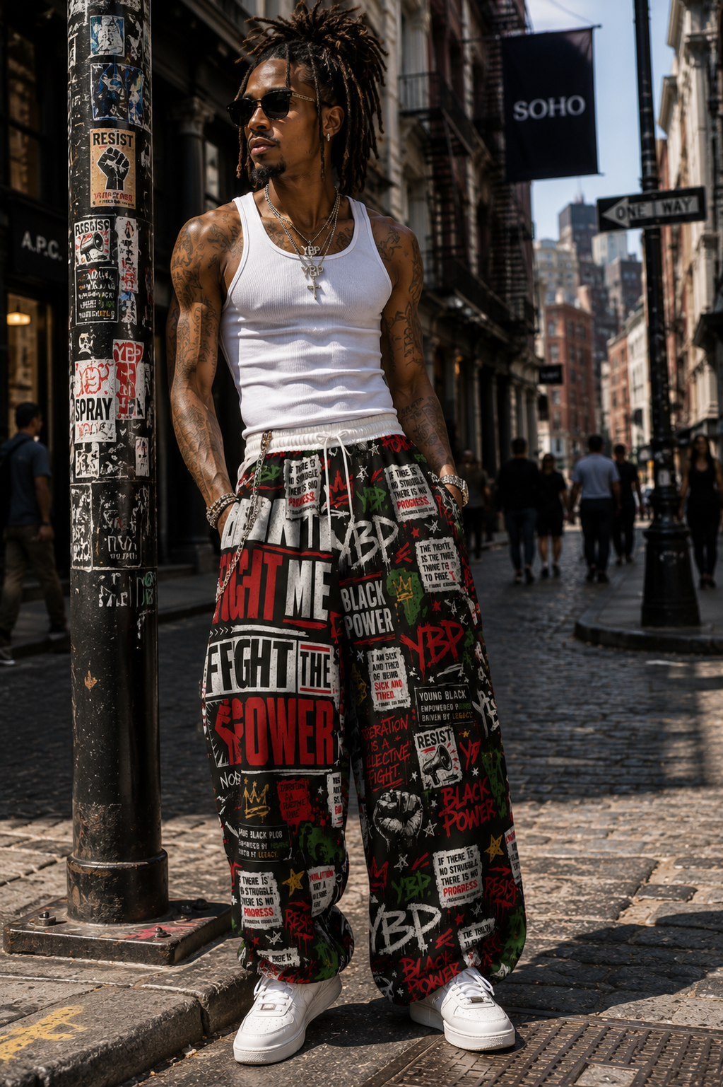 YBP "Fight the Power" Carrot Pants