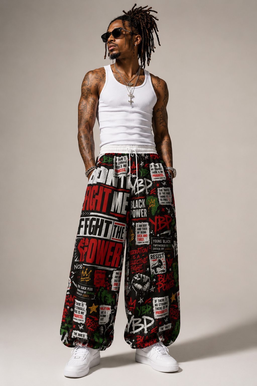 YBP "Fight the Power" Carrot Pants