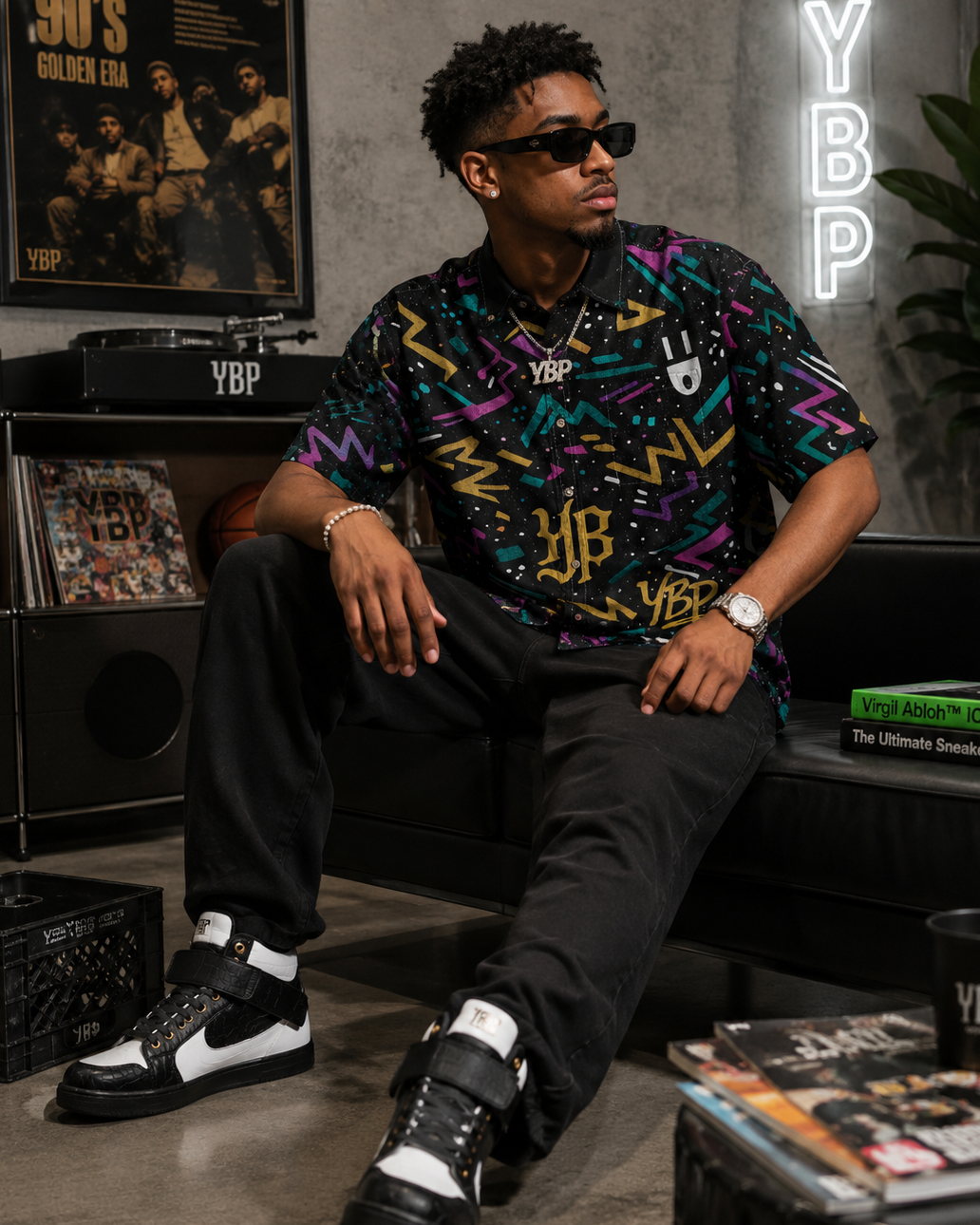 Golden Era Button-Up Shirt | Premium Cotton Shirt by YBP