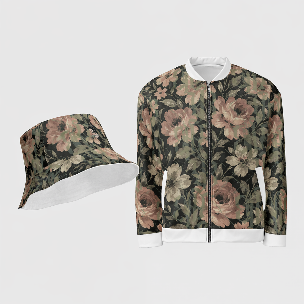 midnight bloom bomber jacket streetwear
luxury streetwear bomber jacket YBP
black floral bomber jacket streetwear