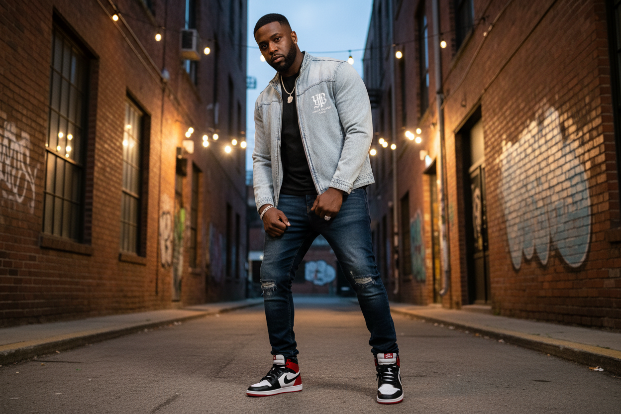 plug walk denim jacket streetwear
ybp streetwear denim jacket graphic
urban streetwear denim jacket YBP