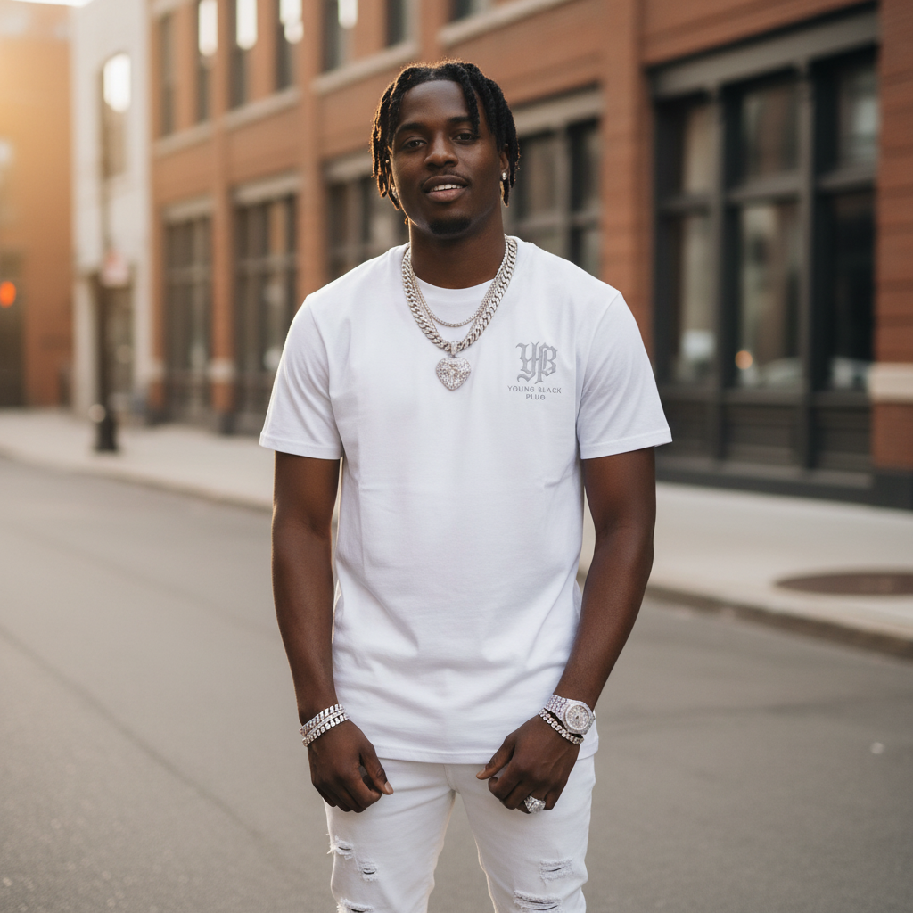 ybp embroidered streetwear t shirt
premium streetwear tee YBP
black embroidered t shirt streetwear