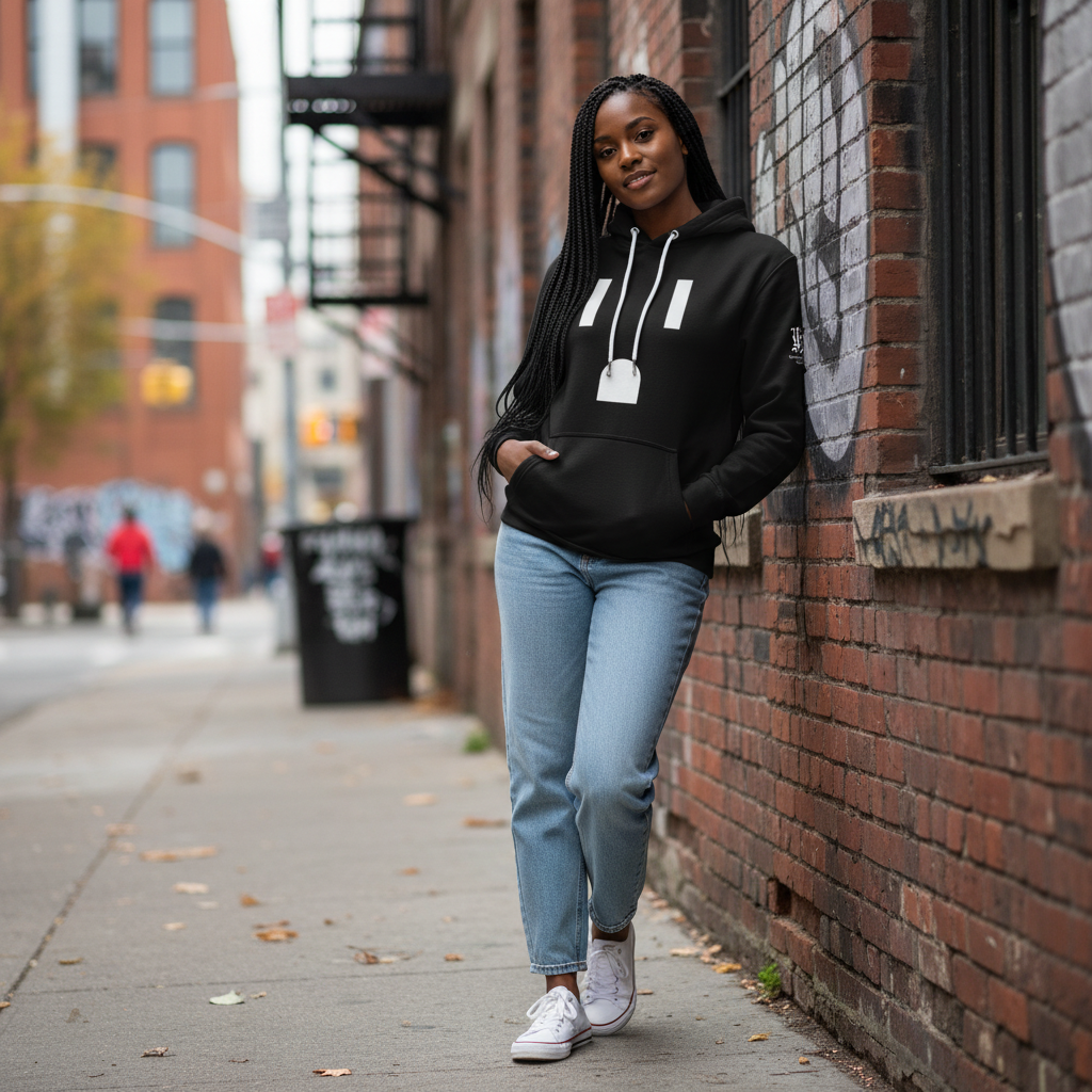 YBP “The Plug” Black Hoodie