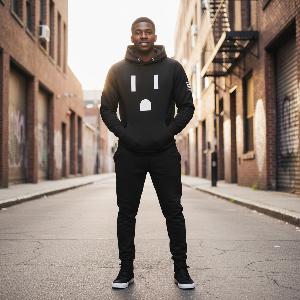 YBP “The Plug” Black Hoodie