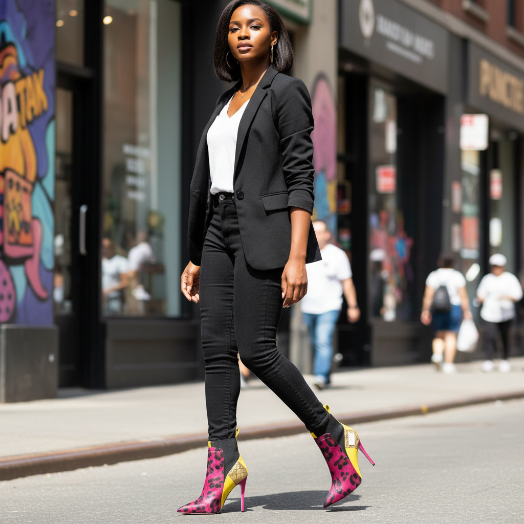 YBP x Alive Shoes – “Kilo-Watt” High Heel