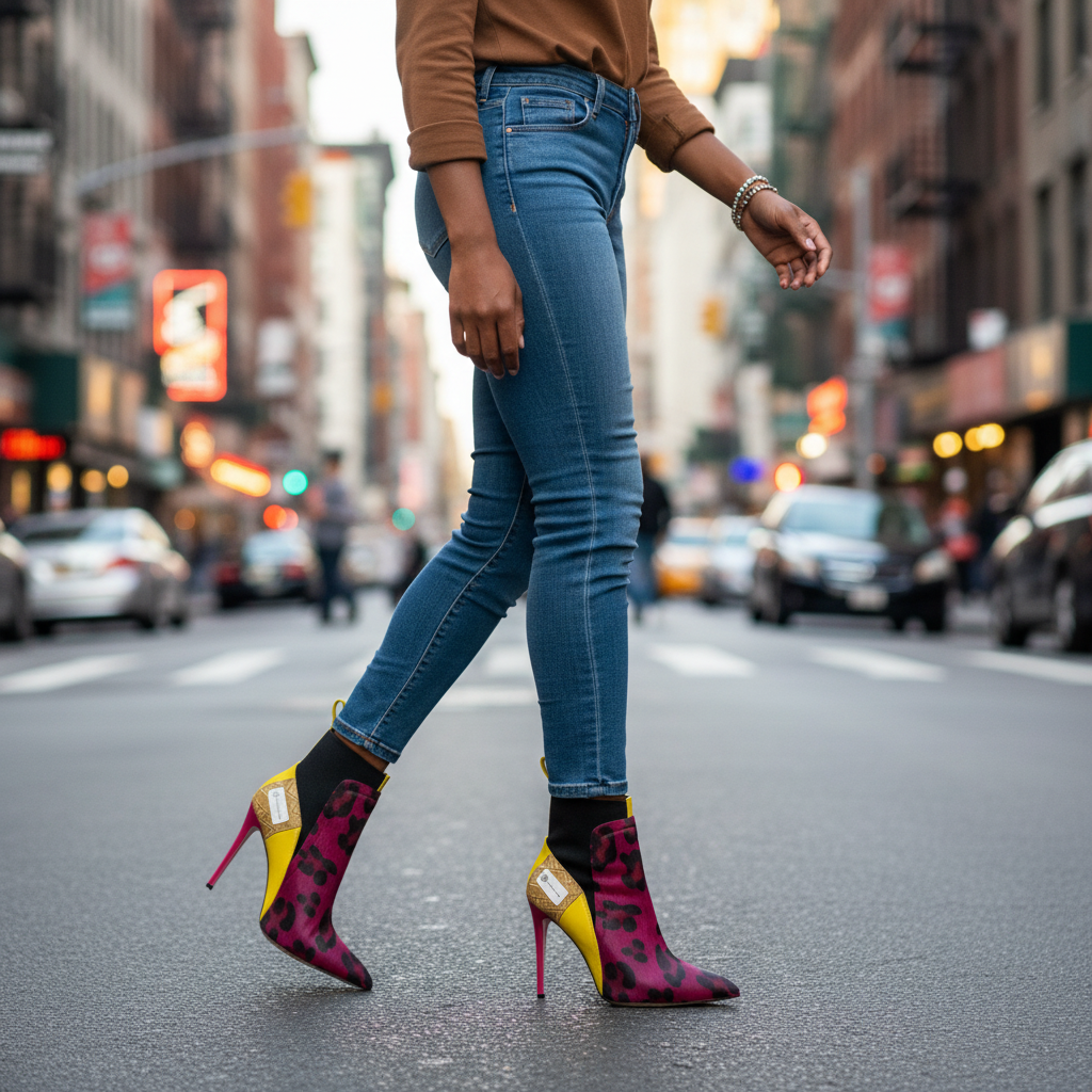 YBP x Alive Shoes – “Kilo-Watt” High Heel