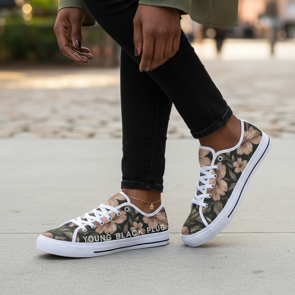 Midnight Bloom X-Court Low