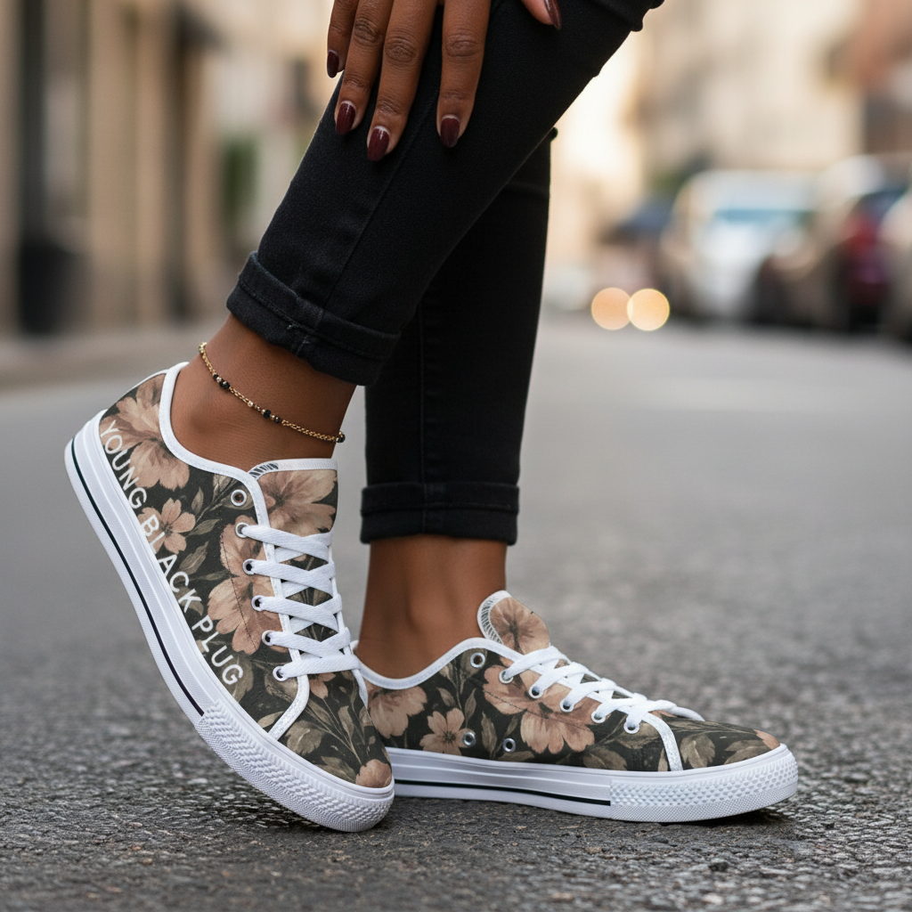 Midnight Bloom X-Court Low