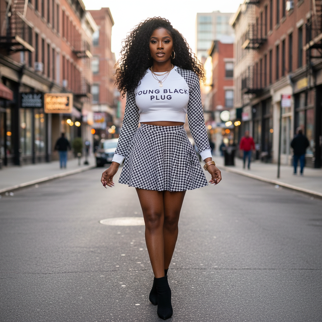 YBP Heirloom Flare Skirt