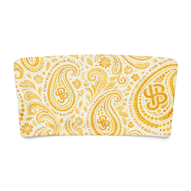 YBP Cocktails Collection bandeau top strapless summer streetwear crop top